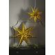 Markslöjd 702830 - Vianočná dekorácia SATURNUS 1xE14/25W/230V pr. 45 cm zlatá