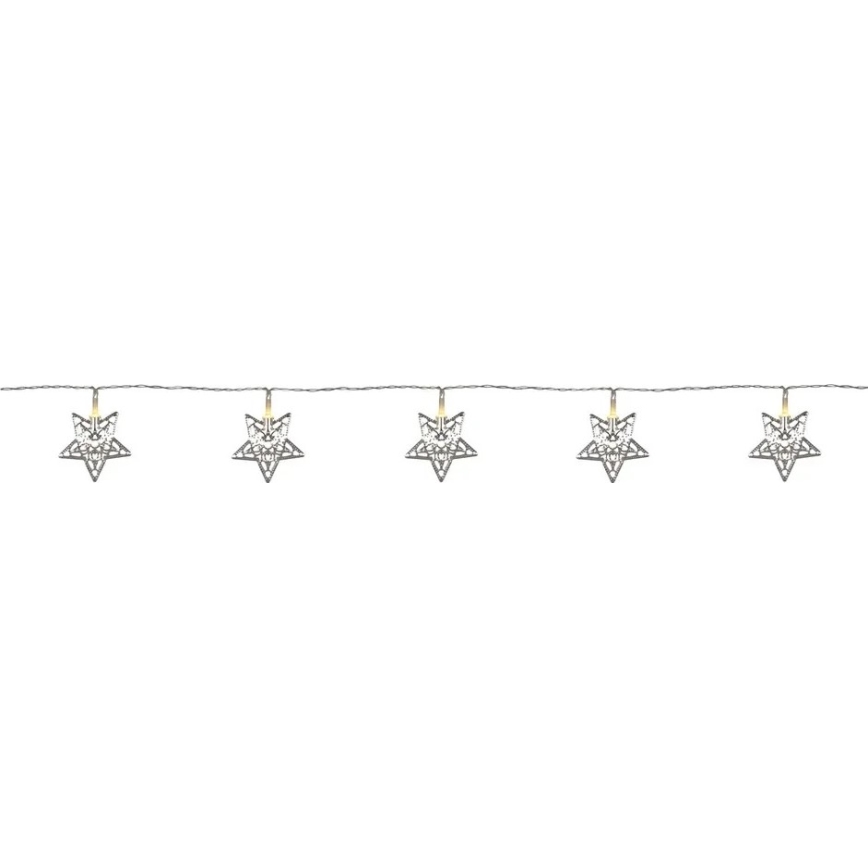 Markslöjd 703173 - LED Vianočná reťaz LILLAN LED/3xAA 2,1m teplá biela