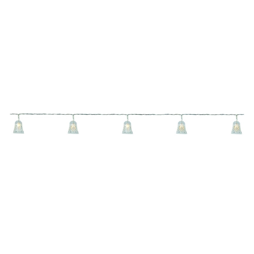 Markslöjd 703237 - LED Vianočná reťaz BELL 10xLED 2,1m