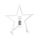 Markslöjd 704550 - Vianočná stolná lampa MARTA 1xE27/40W/230V biela