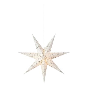 Markslöjd 704910 - Vianočná dekorácia OLIVIA 1xE14/6W/230V 75 cm biela