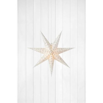 Markslöjd 704910 - Vianočná dekorácia OLIVIA 1xE14/6W/230V 75 cm biela