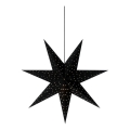 Markslöjd 705143 - Vianočná dekorácia CLARA 1xE14/25W/230V pr. 45 cm čierna