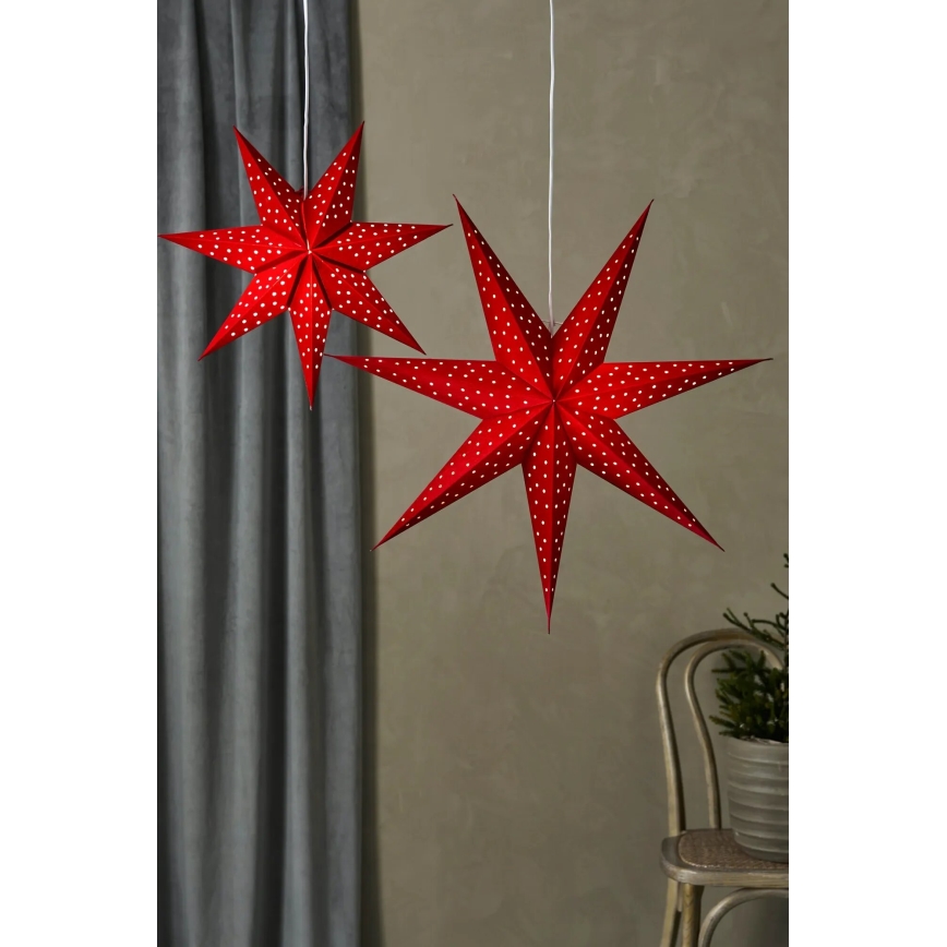 Markslöjd 705608 - LED vianočná dekorácia BLINK LED/0,2W/3xAA, priemer 45 cm, červená