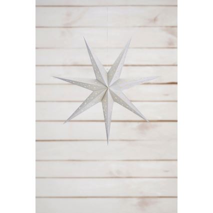 Markslöjd 705613 - LED Vianočná dekorácia BLANK LED/0,4W/3xAA 75 cm strieborná