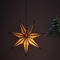Markslöjd 705793 - Vianočná dekorácia GLITTER 1xE14/25W/230V pr. 45 cm bronzová