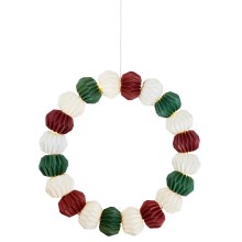 Markslöjd 705815 - LED Vianočná dekorácia TUBBY LED/0,6W/3xAA biela/zelená/červená