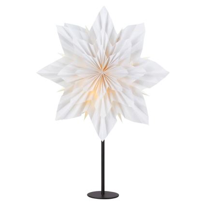 Markslöjd 705838 - Vianočná dekorácia NEELA 1xE14/25W/230V 43 cm biela/čierna