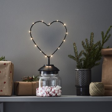 Markslöjd 705855 - LED Vianočná dekorácia SWEETIE LED/0,45W/3xAA srdce