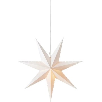 Markslöjd 705926 - Vianočná dekorácia LIVELY 1xE14/6W/230V priemer 45 cm biela