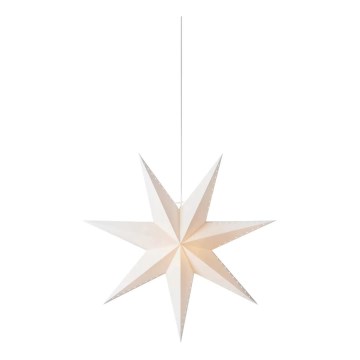 Markslöjd 705927 - Vianočná dekorácia LIVELY 1xE14/6W/230V pr. 60 cm biela