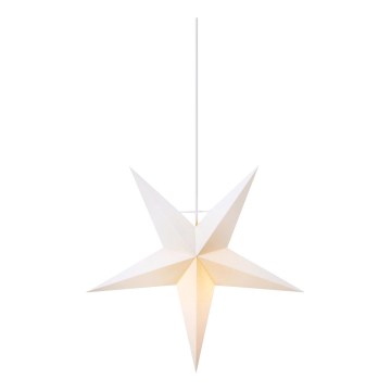 Markslöjd 706423 - Vianočná dekorácia ORION 1xE14/6W/230V pr. 42 cm biela