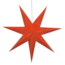 Markslöjd 8102,130 - Vianočná dekorácia SATURNUS 1xE14/25W/230V pr. 45 cm červená