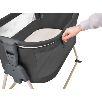 Maxi-Cosi - Cestovná postieľka TORI tmavošedá