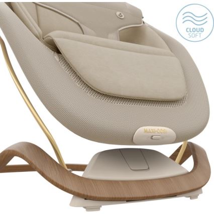Maxi-Cosi - Detská vibrujúca hojdačka DOVE PRO 3xAA béžová