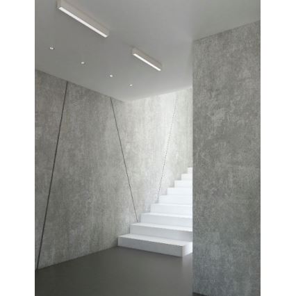MAXLIGHT C0124D - LED Stmievateľné stropné svietidlo LINEAR LED/18W/230V 57 cm biela