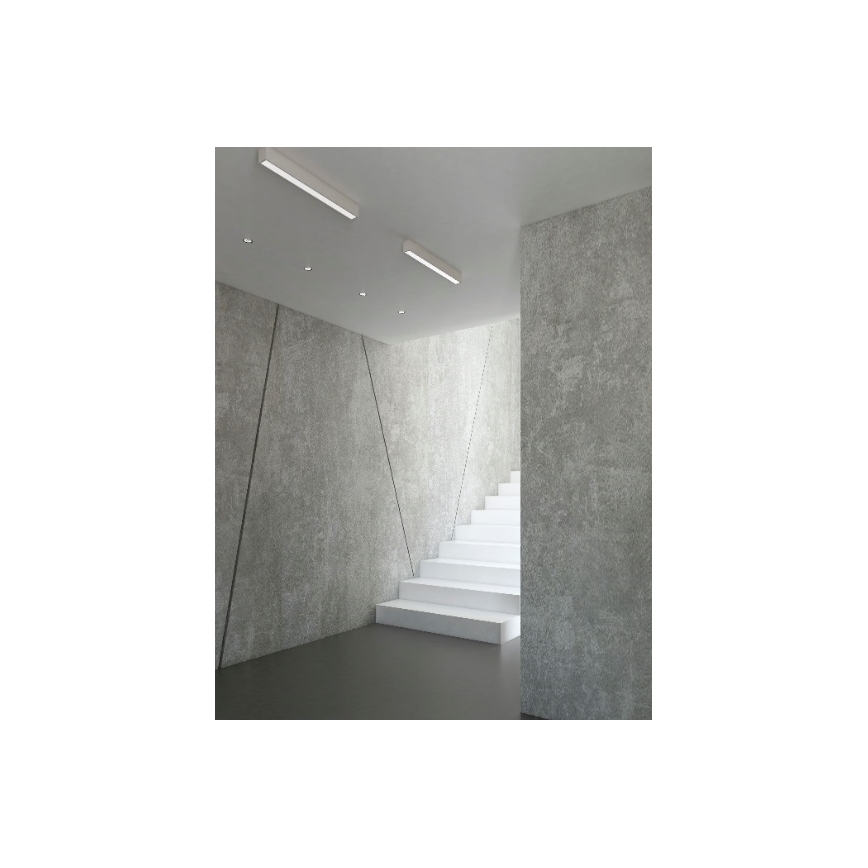 MAXLIGHT C0124D - LED Stmievateľné stropné svietidlo LINEAR LED/18W/230V 57 cm biela