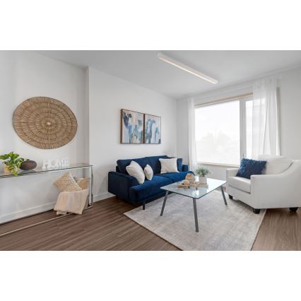 MAXLIGHT C0124D - LED Stmievateľné stropné svietidlo LINEAR LED/18W/230V 57 cm biela
