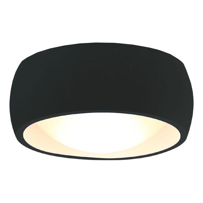 MAXLIGHT C0204 - LED Kúpeľňové stropné svietidlo KODAK LED/8W/230V pr. 10,8 cm IP44 čierna