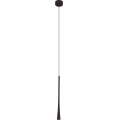 MAXLIGHT P0372 - LED Luster na lanku COFFEE LED/7W/230V pr. 3 cm čierna