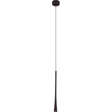 MAXLIGHT P0372 - LED Luster na lanku COFFEE LED/7W/230V pr. 3 cm čierna
