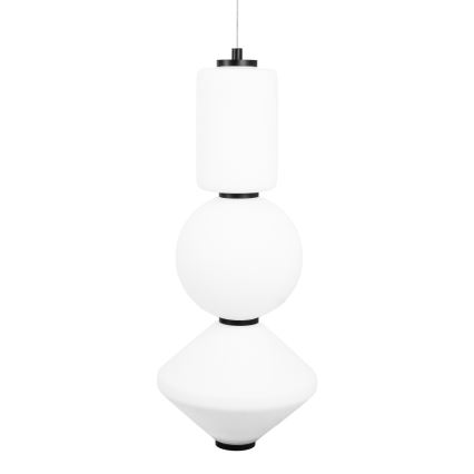 MAXLIGHT P0468 - LED Luster na lanku AKIKO LED/23W/230V pr. 20 cm biela