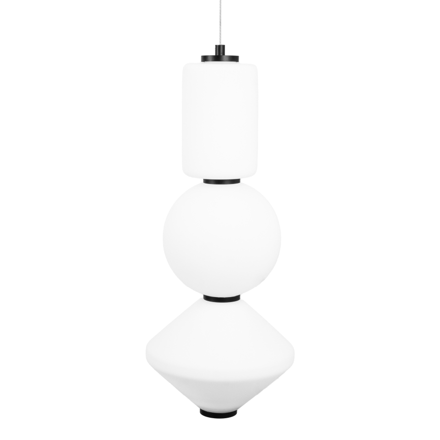 MAXLIGHT P0468 - LED Luster na lanku AKIKO LED/23W/230V pr. 20 cm biela