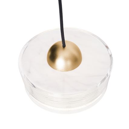 MAXLIGHT P0542 - LED Luster na lanku LIPARI LED/6W/230V pr. 16 cm číra