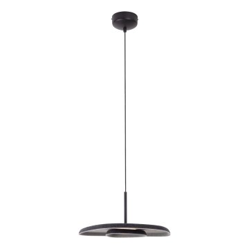 MAXLIGHT P0560 - LED Luster na lanku DEUX LED/5W/230V čierna