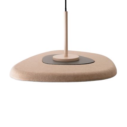 MAXLIGHT P0561 - LED Luster na lanku DEUX LED/5W/230V béžová/šedá
