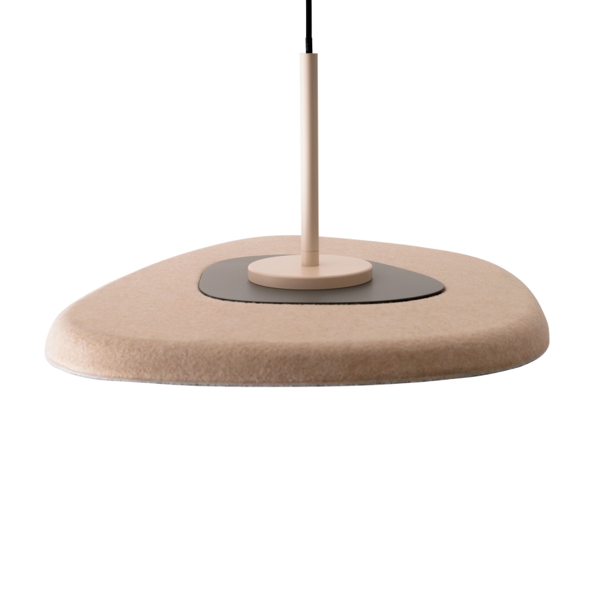MAXLIGHT P0561 - LED Luster na lanku DEUX LED/5W/230V béžová/šedá