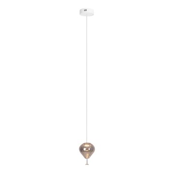 MAXLIGHT P0576 - LED Luster na lanku PALLONCINI 2xLED/3W/230V pr. 12 cm dymová