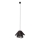 MAXLIGHT P0580 - Luster na lanku AMALFI 1xE27/15W/230V pr. 45 cm čierna