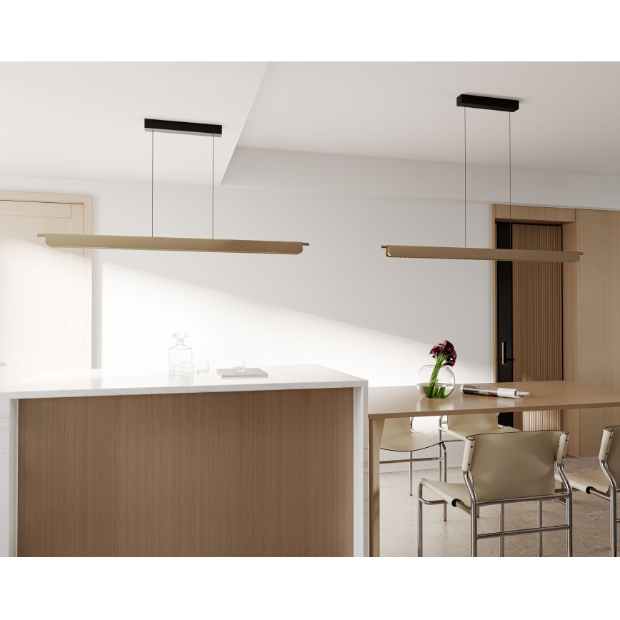 MAXLIGHT P0596 - LED stmievateľný luster na lane JO-JO LED/40W/230V 2700/4500/5500K zlatá