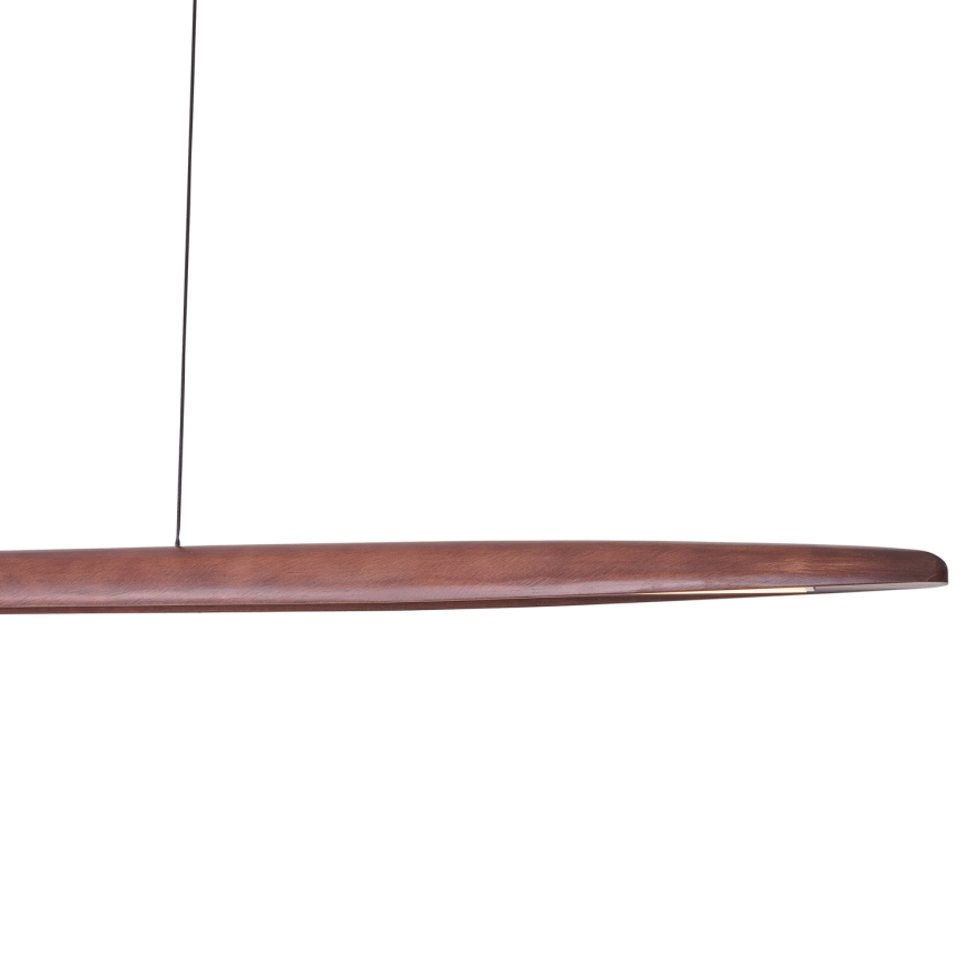 MAXLIGHT P0598 - LED Luster na lanku WOODY LED/25W/230V hnedá/borovica