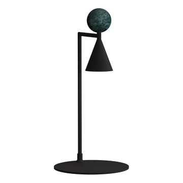 MAXLIGHT T0069 - LED Stolná lampa BINGO LED/12W/230V CRI 92 čierna/zelená