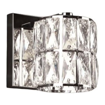 MAXLIGHT W0205 - Nástenné svietidlo DIAMANTE 1xG9/42W/230V lesklý chróm