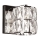 MAXLIGHT W0205 - Nástenné svietidlo DIAMANTE 1xG9/42W/230V lesklý chróm