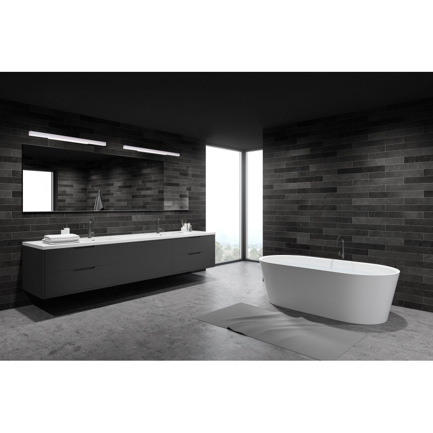MAXLIGHT W0263 - LED Stmievateľné kúpeľňové osvetlenie zrkadla LINEAR LED/18W/230V 57 cm IP44 biela
