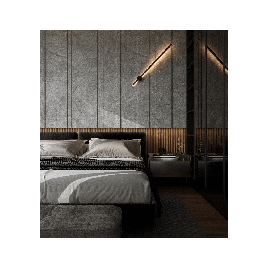 MAXLIGHT W0267 - LED Vonkajšie nástenné svietidlo SPIDER LED/8,4W/230V IP44 čierna