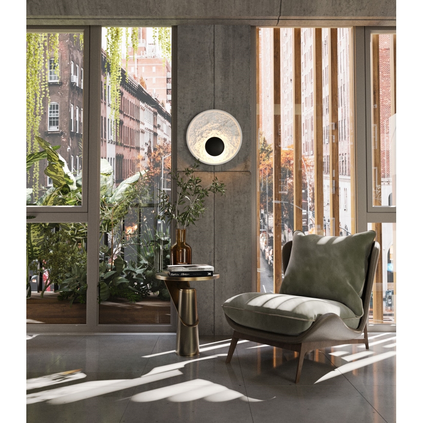 MAXLIGHT W0325 - LED Nástenné svietidlo OYAKA LED/5W/230V pr. 29 cm biela/čierna