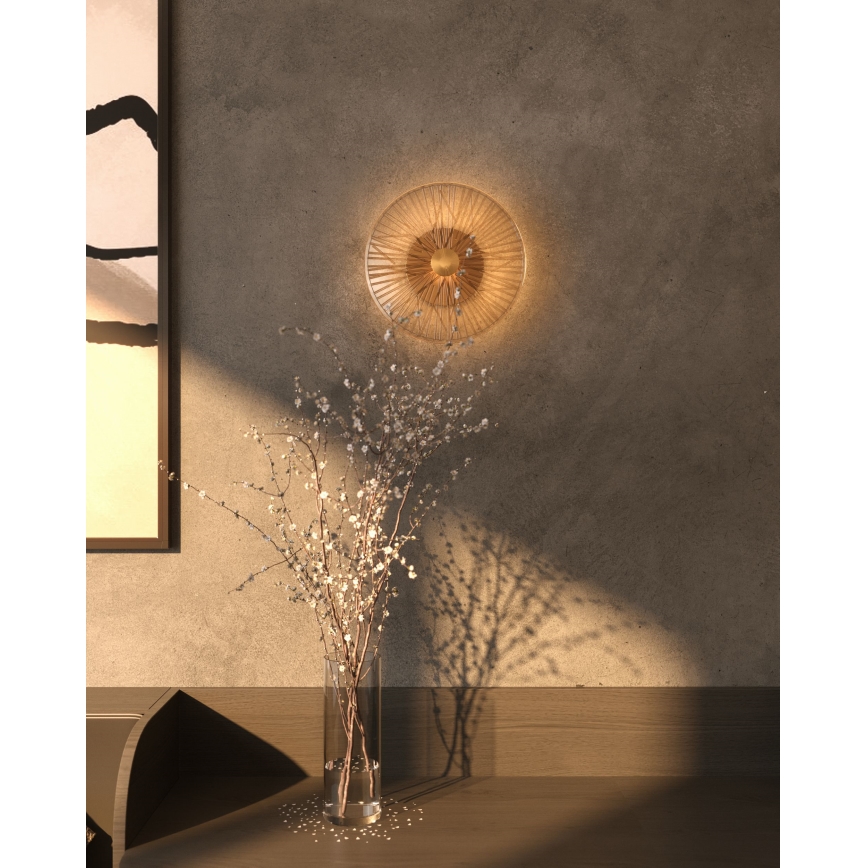 MAXLIGHT W0355 - LED Nástenné svietidlo ALLURE LED/5W/230V pr. 28 cm zlatá