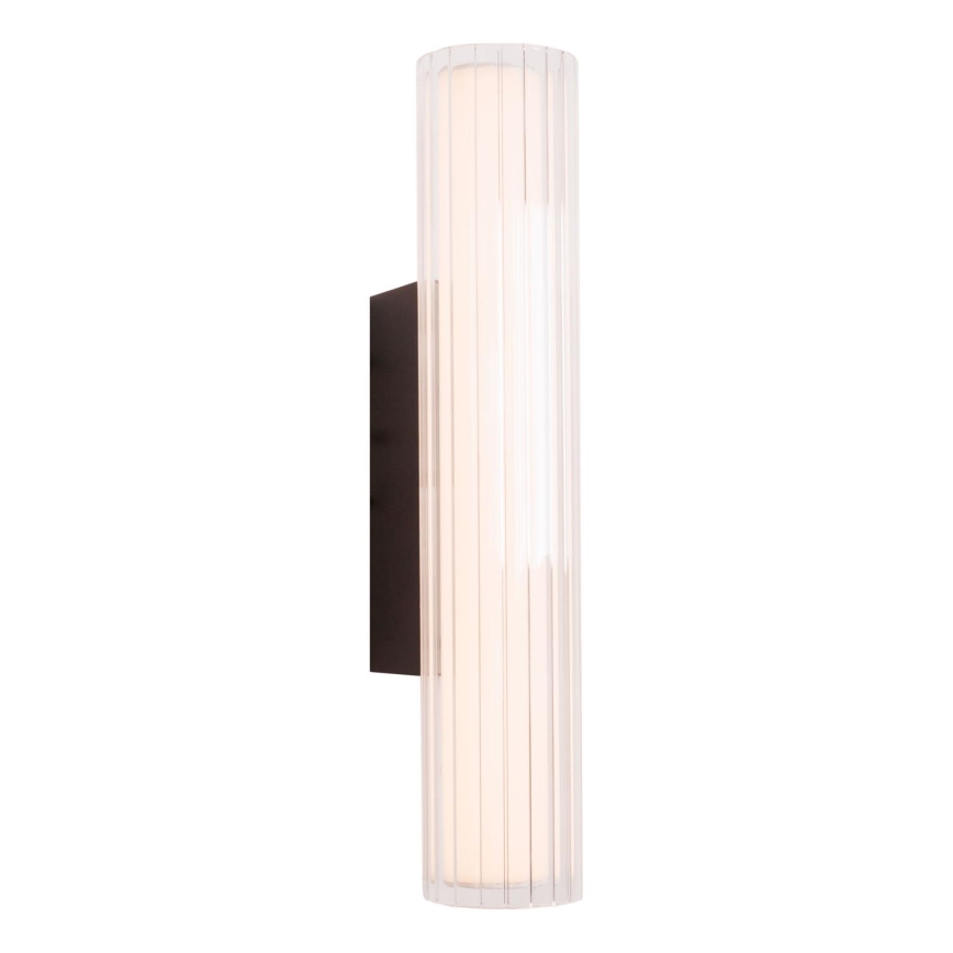 MAXLIGHT W0363 - LED Kúpeľňové nástenné svietidlo FAYETTE LED/6W/230V 31 cm IP44 čierna