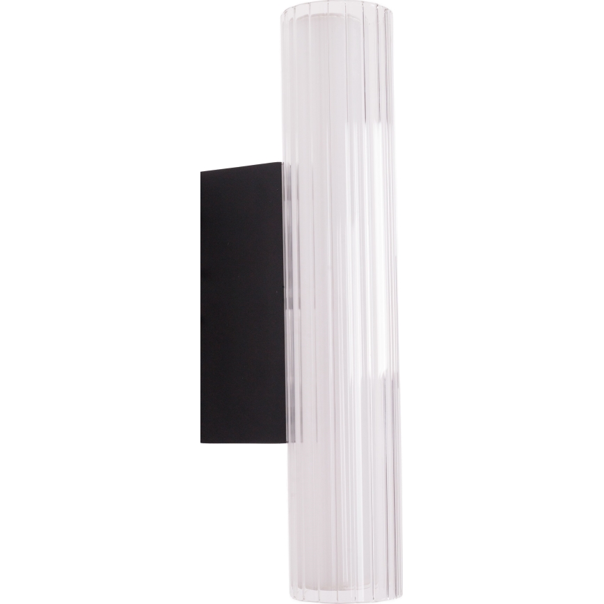 MAXLIGHT W0363 - LED Kúpeľňové nástenné svietidlo FAYETTE LED/6W/230V 31 cm IP44 čierna