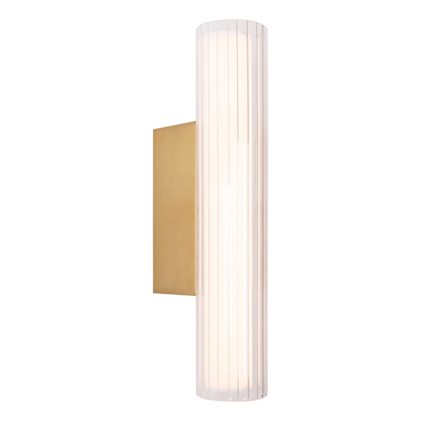 MAXLIGHT W0364 - LED Kúpeľňové nástenné svietidlo FAYETTE LED/6W/230V 31 cm IP44 zlatá