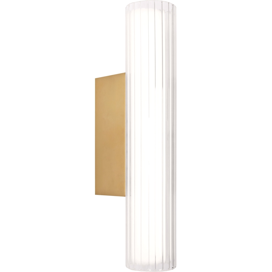 MAXLIGHT W0364 - LED Kúpeľňové nástenné svietidlo FAYETTE LED/6W/230V 31 cm IP44 zlatá