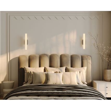 MAXLIGHT W0366 - LED Kúpeľňové nástenné svietidlo FAYETTE LED/12W/230V 61 cm IP44 zlatá
