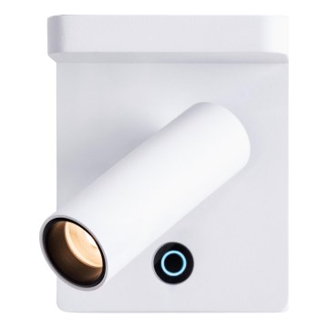 MAXLIGHT W0373 - LED Nástenné bodové svietidlo s bezdrôtovým nabíjaním LOFER LED/7W/230V biela