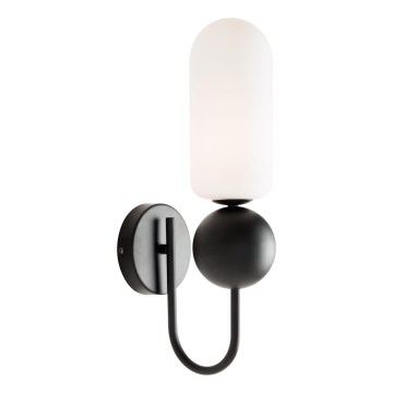 MAXLIGHT W0381 - Nástenná lampa ROMA 1xG9/12W/230V čierna