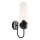 MAXLIGHT W0381 - Nástenná lampa ROMA 1xG9/12W/230V čierna